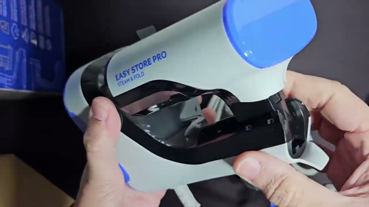 Russell Hobbs Plancha Vertical de Vapor Easy Store PRO, Eficiencia, Desinfección y Portabilidad en u