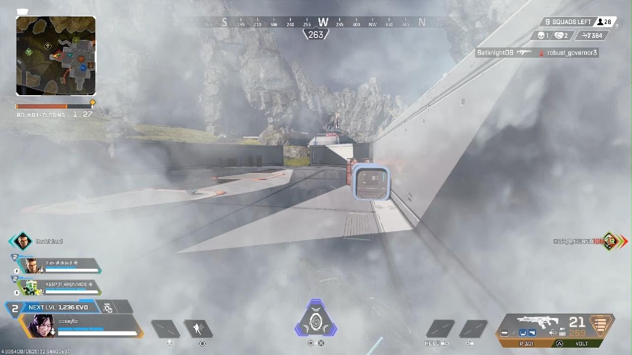 Missed some apex