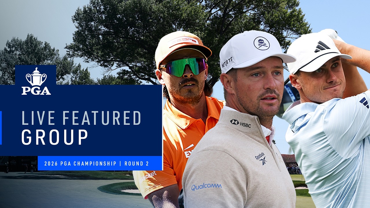 DeChambeau, &Aring;berg, Fowler | Featured Group 2 PM | Round 2 | 2026 PGA Championship