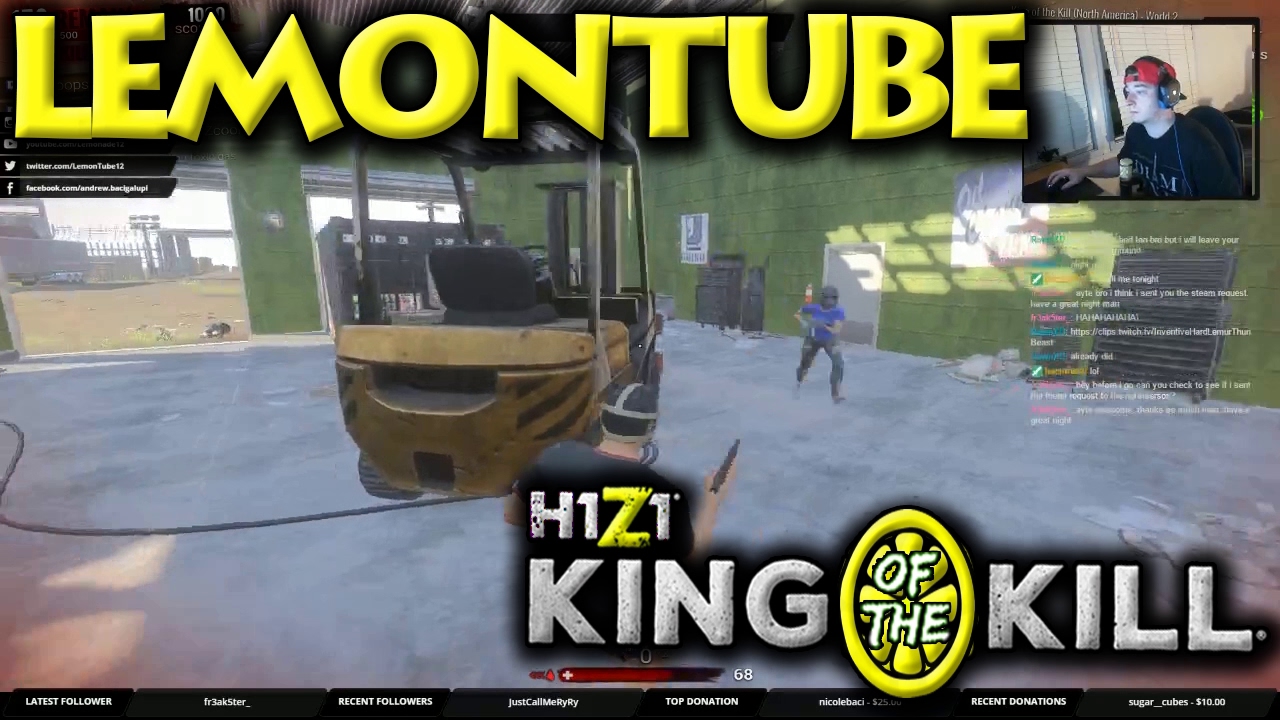 H1Z1 BACKSEAT TRICKSHOTS | LEMONTUBE | KOTK KING OF THE KILL