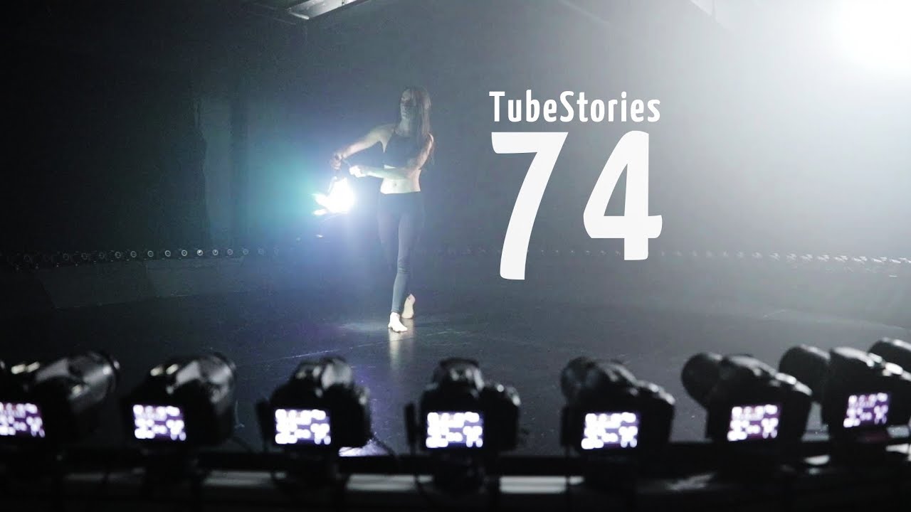360&deg; bullet-time rainbow blade light-painting - Tube Stories 74