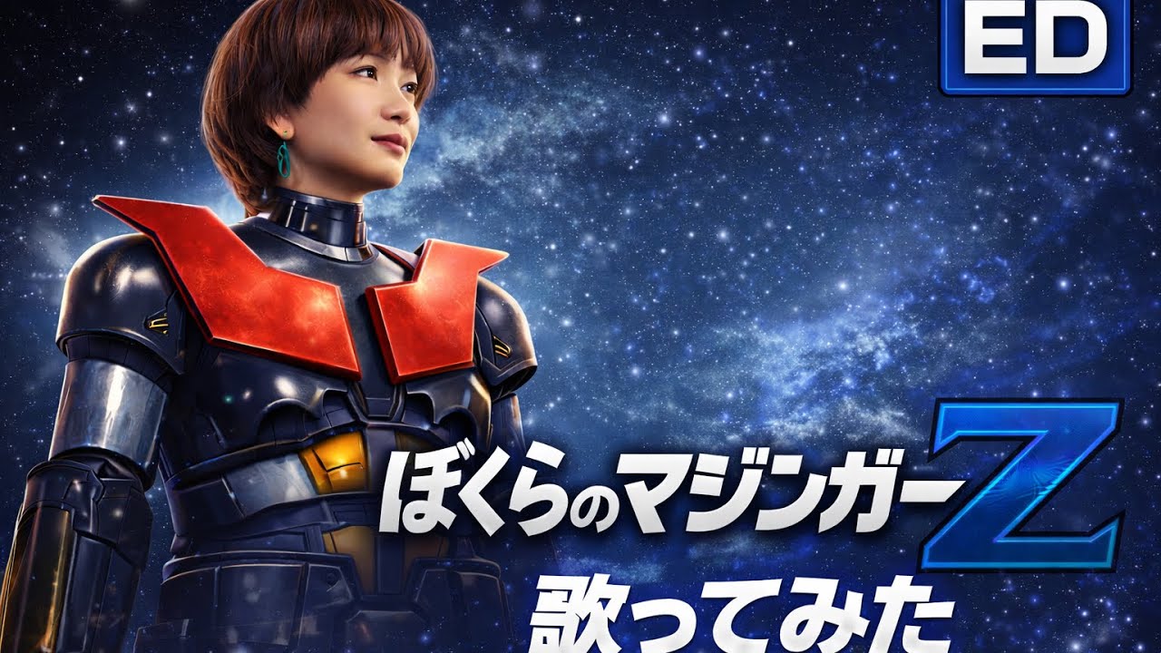 ぼくらのマジンガーZ（Mazinger Z Ending / ED）女性が歌ってみた｜歌詞付き｜＋4key
