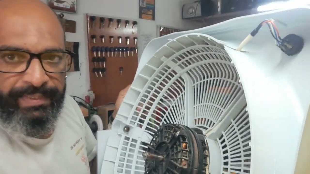 Circulador de ar Arno rodando muito pesado!!! Vamos resolver???