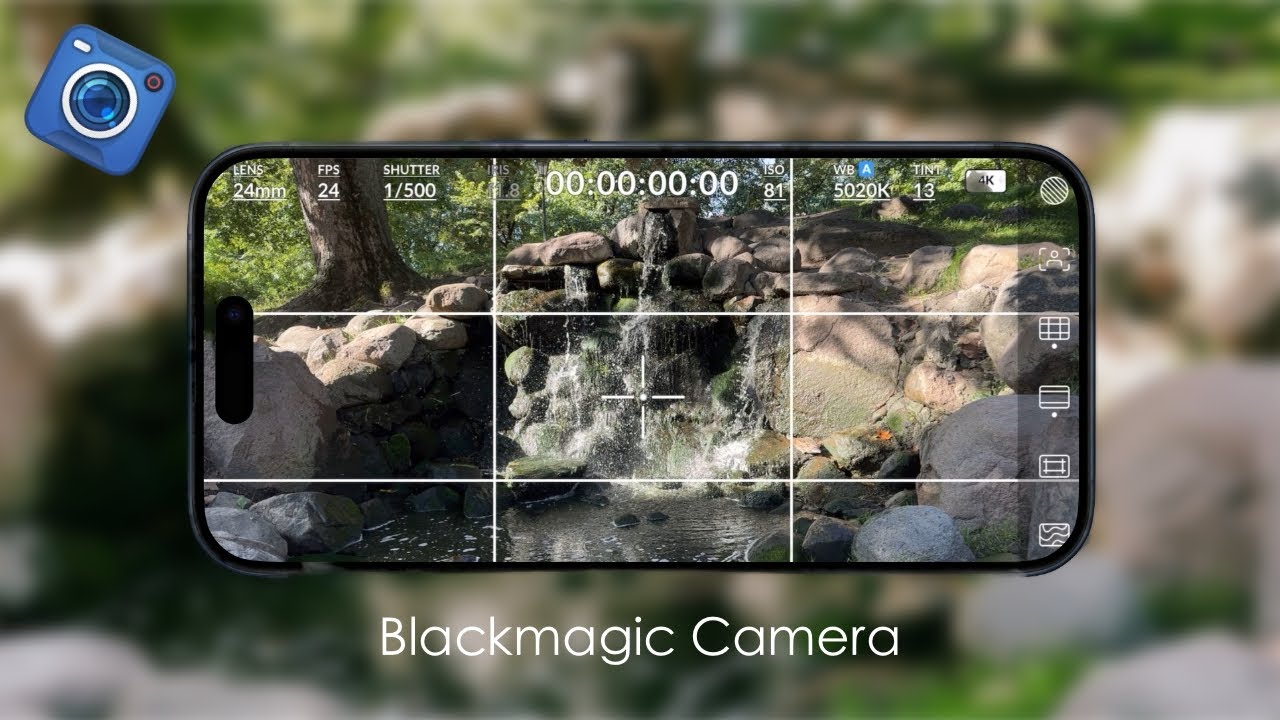 Blackmagic Camera - najlepsza darmowa aplikacja do nagrywania filmów