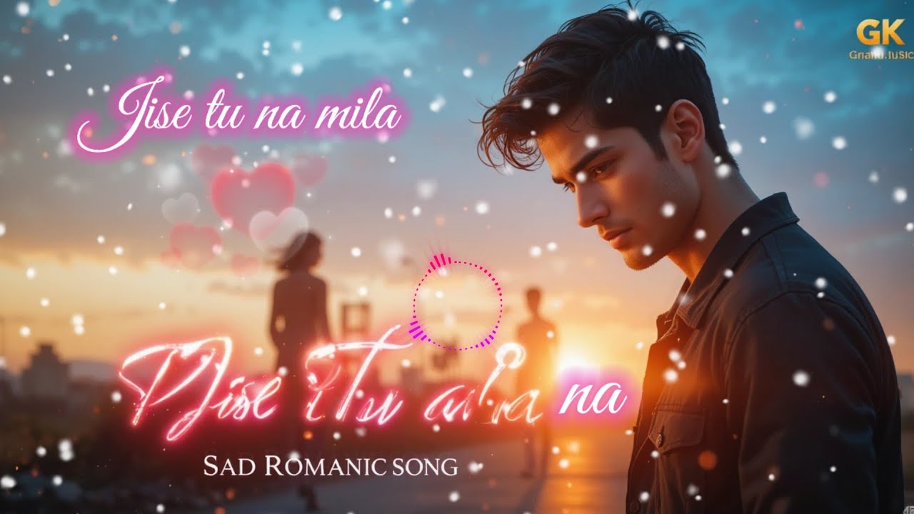 Jise Tu Na Mila | Sad Romantic Hindi Song | Heart Touching Love Track | 90s Style Melody | GKM Music