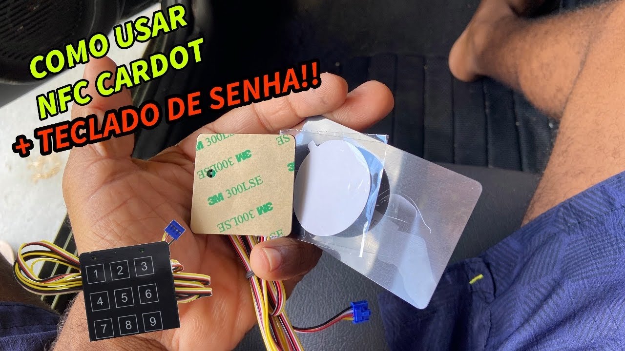 COMO USAR NOVO NFC CARDO E TECLADO JUNTO NO KIT START STOP CARDOT