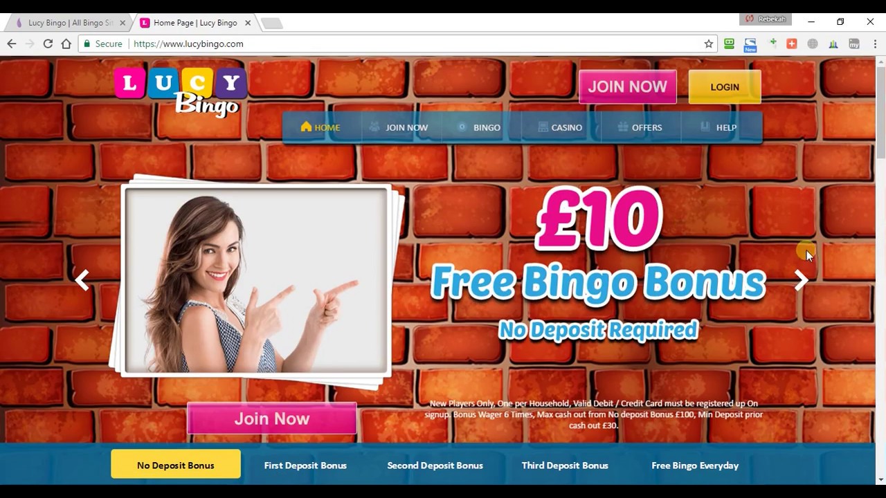 Play Free Bingo At New Bingo Sites Lucy Bingo