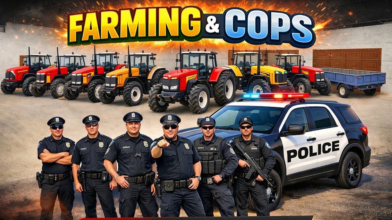Adding New Tractor In Tractor Farming Simulator 3D 🚜 | Police Came To Catch Driver 🚓😱 | Android Game