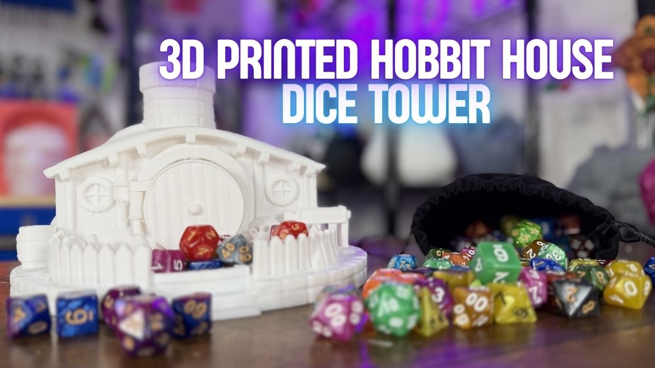 3D Modeling a Door Hinge on a Dice Tower