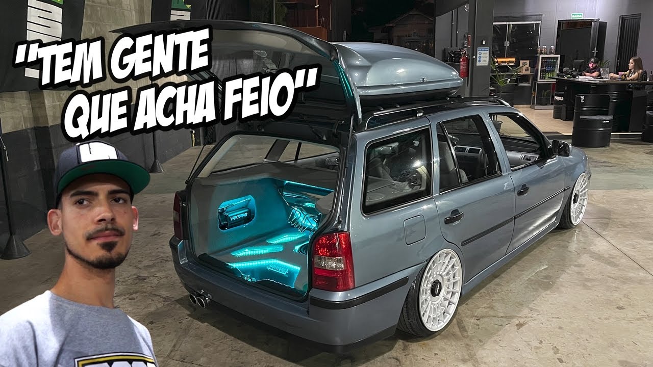 INVESTIU PESADO $$ PARATI G3 NAS ROTFORM E PORTA MALAS CUSTOMIZADO - TRIP7 SUL