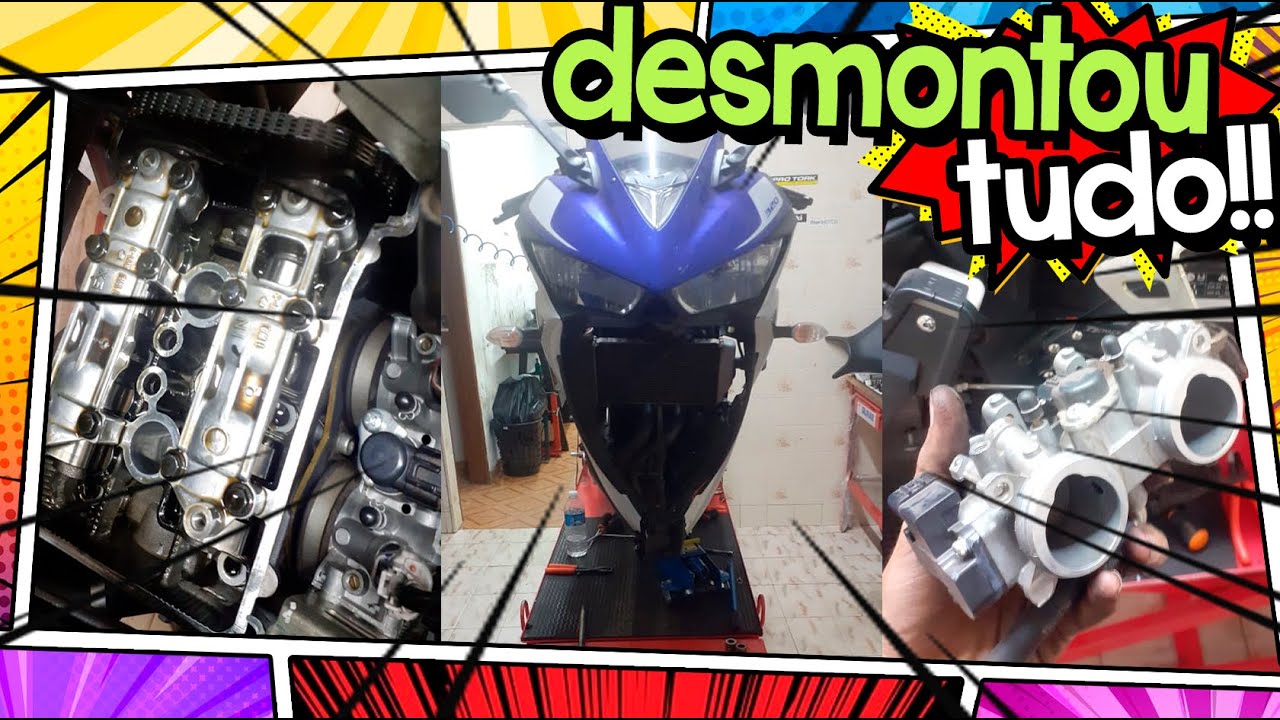 REVISÃO GERAL NA YAMAHA R3