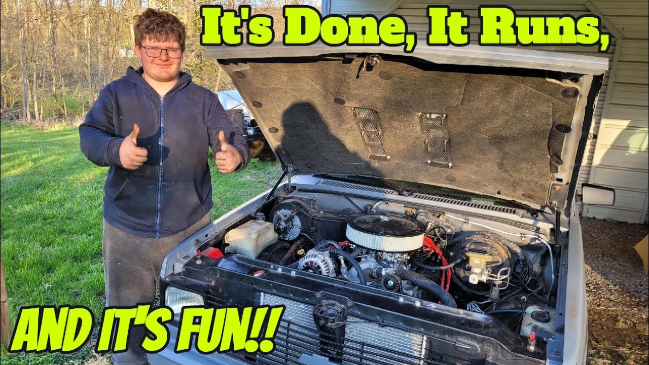The S10 V8 350 Vortec Swap is finally complete