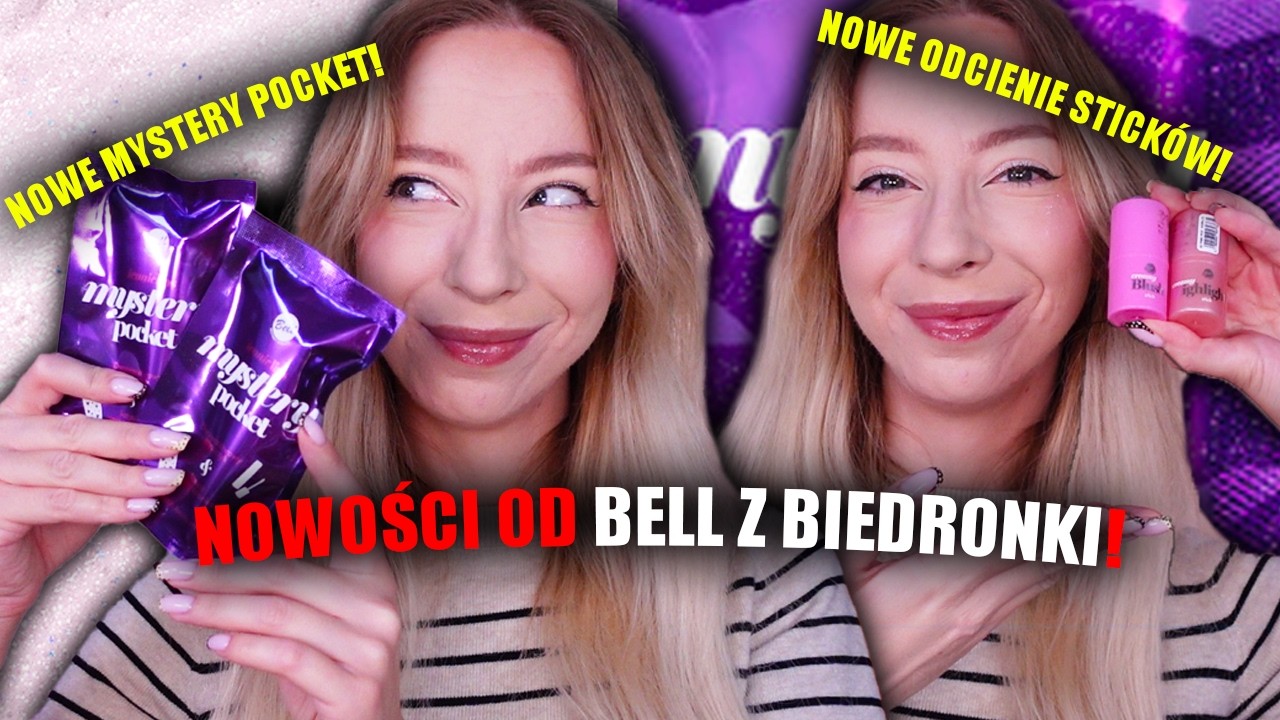 VIRALOWY ROZŚWIETLACZ I MYSTERY POCKETY W NOWEJ WERSJI! TEST NOWOŚCI OD BELL Z BIEDRONKI