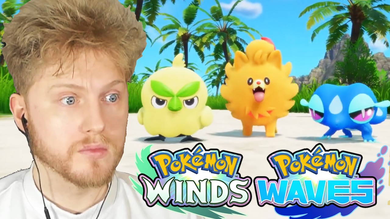 Let's Talk About Pok&eacute;mon Winds And Waves! Gen 10 Is HERE And Looks AMAZING! (With Trailer Reaction)