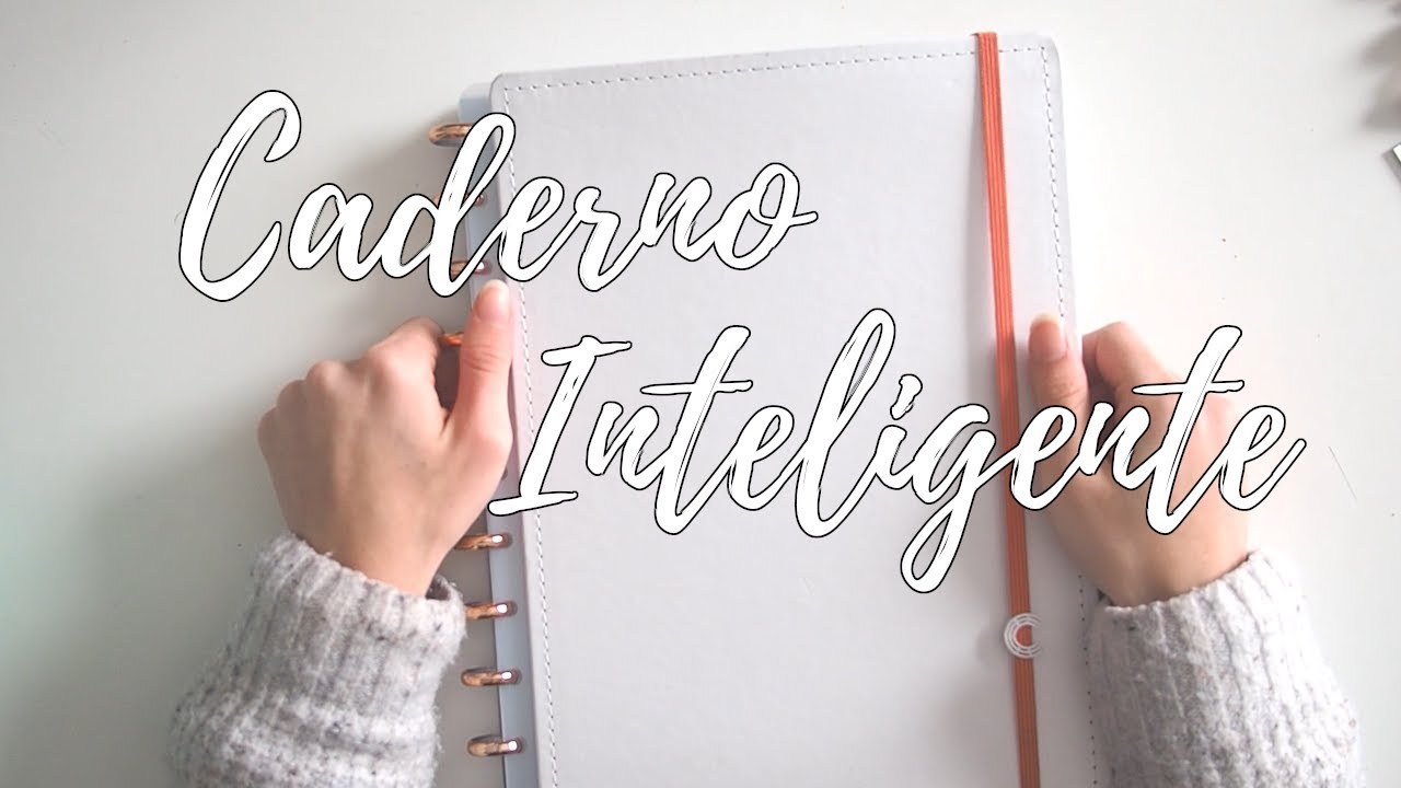 Unboxing e resenha do Caderno Inteligente All White l Comprei pelo mercado livre