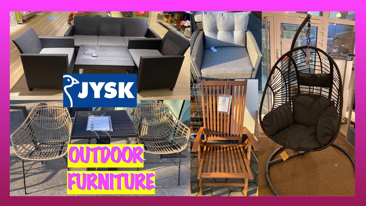 JYSK NEW OUTDOOR COLLECTION *BALCONY/PATIO/LOUNGE FURNITURE*