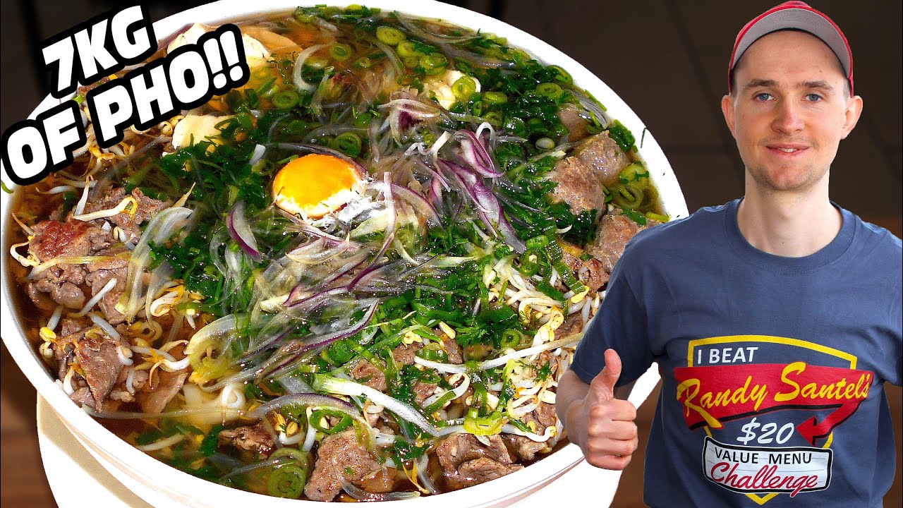 Undefeated 7kg Massive Pho Challenge in Prague!!