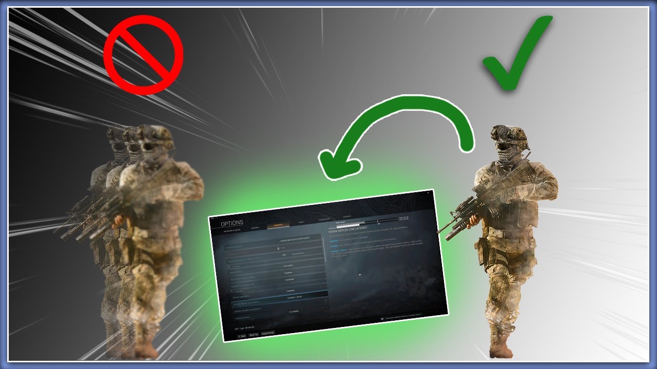 How to remove input delay in Warzone (Nvidia reflex low latency)
