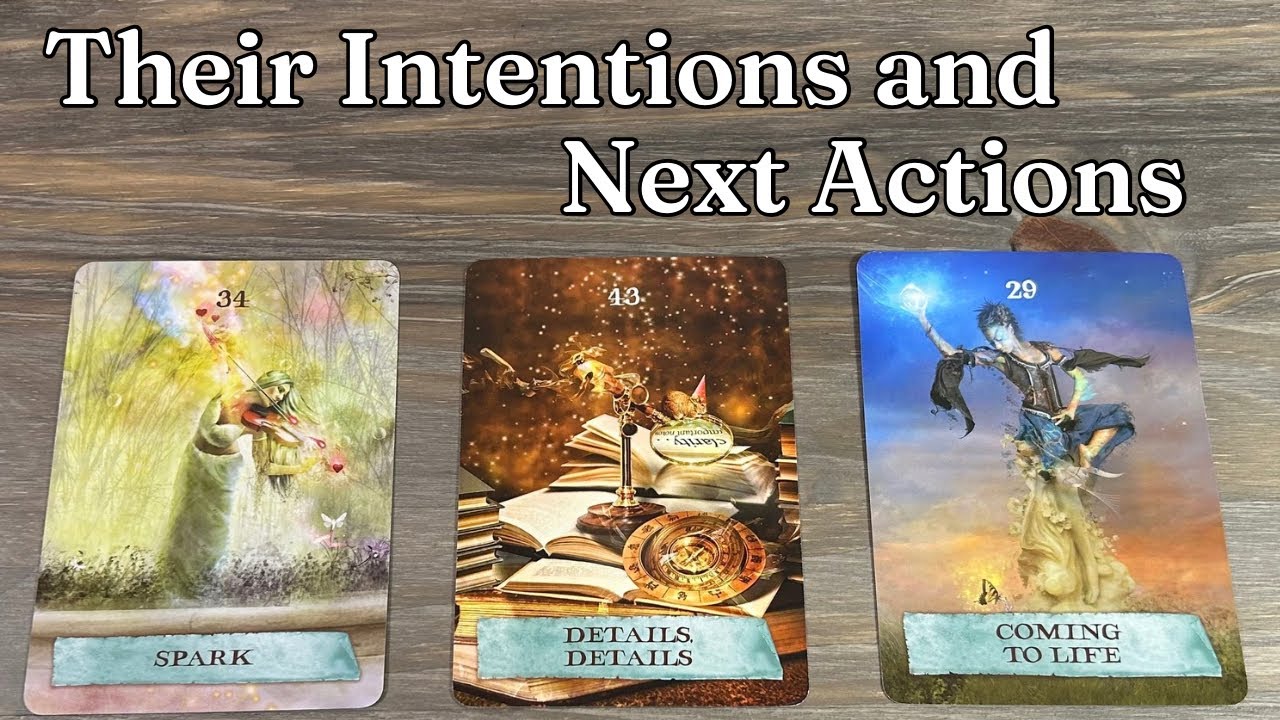 ❤️‍🔥🗝️🎶 Their Intentions and Next Actions Towards You! PICK A CARD Love Tarot Reading *Timeless