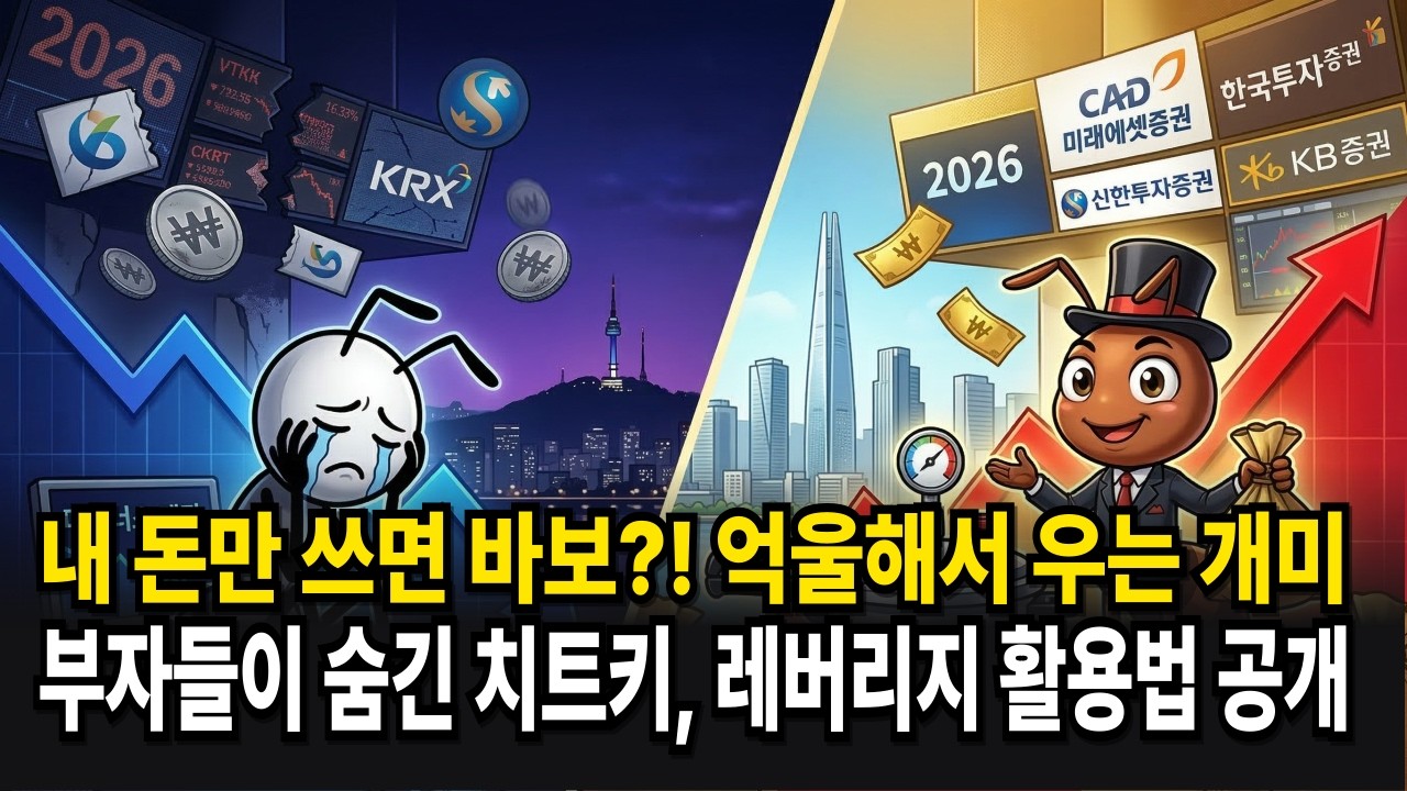 2026년 K자 양극화, '이것' 모르면 평생 남의 뒤치다꺼리만 합니다