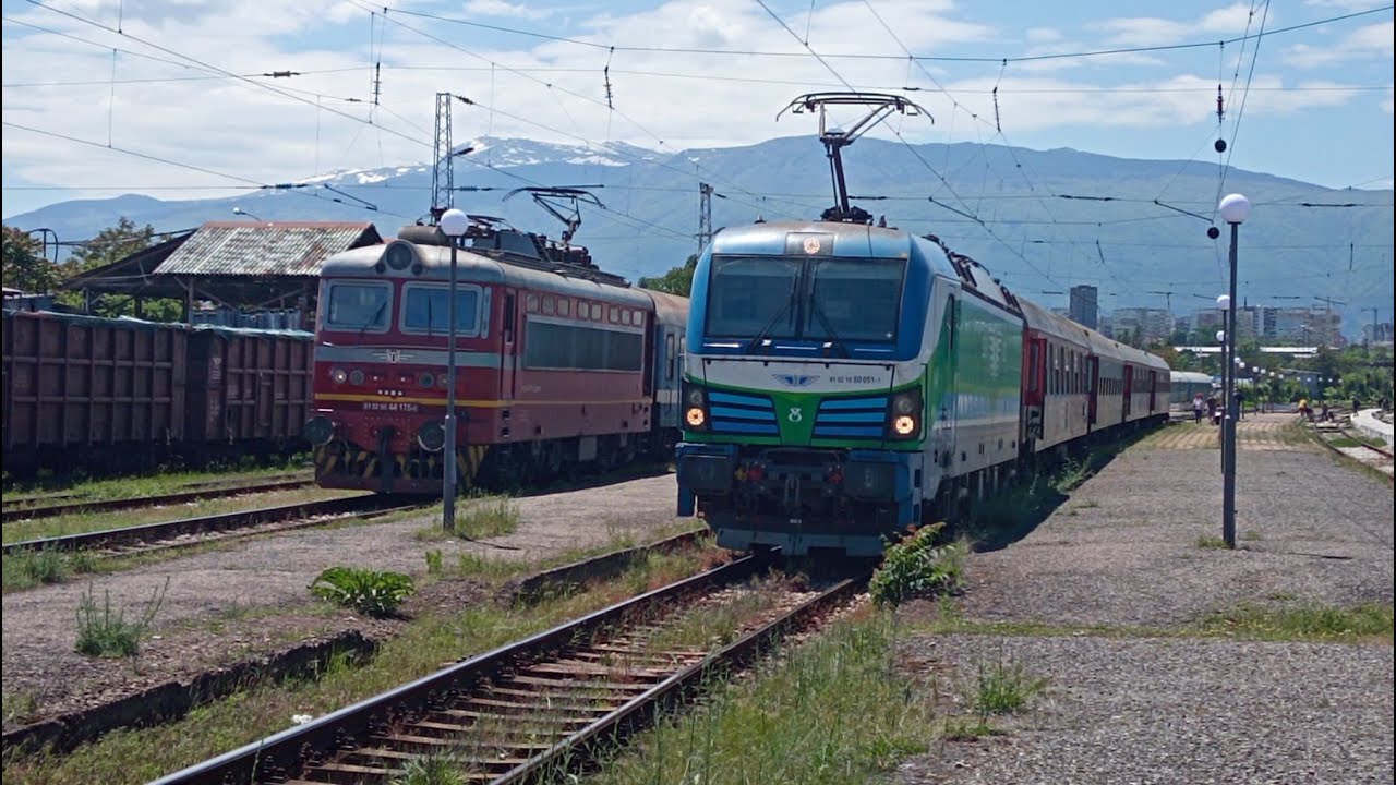 Trainspotting #4  Влакове през гара София - Север | Trains trough Sofia Sever station