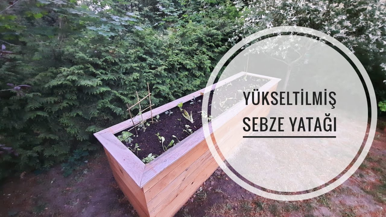 En Kolay Yükseltilmiş Sebze Yatağı Yapımı