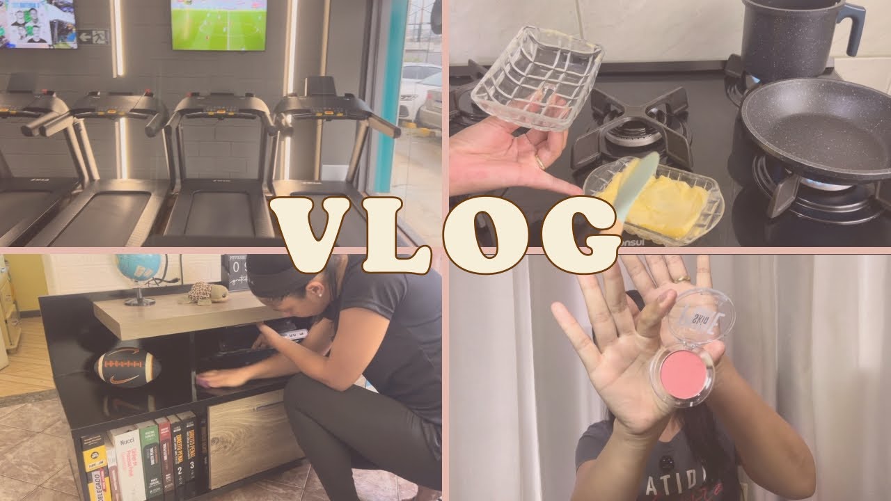 VLOG: Malhando às 5:30 | Meu café da manhã | Organizando a casa | Comprinhas no Xing Ling