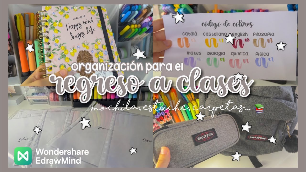 ORGANIZACIÓN REGRESO A CLASES 2022/23 (carpetas, archivadores, bachillerato...) 📚🤍