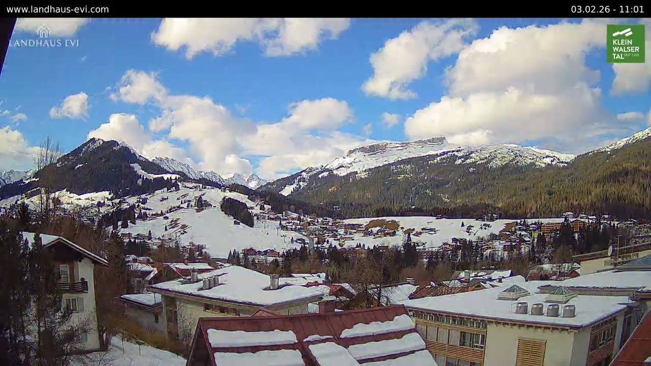 03.02.26 - Blick auf den Ifen - Landhaus Evi, Riezlern/Kleinwalsertal