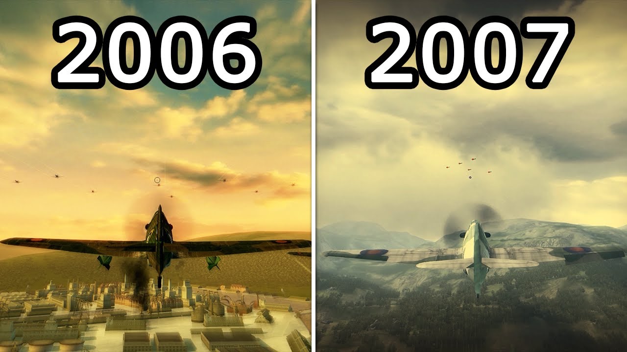 Evolution of Blazing Angels (2006-2007)
