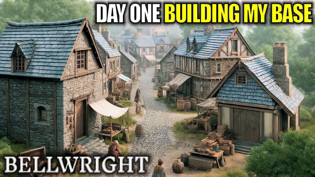 Day 1 of This NEW SURVIVAL GAME has me HYPED! | Bellwright Gameplay | Part 1