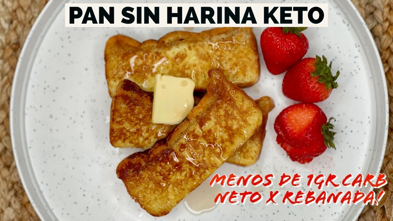 PAN KETO | PAN FRANCES KETO | DIETA KETO | DIETA CETOGENICA