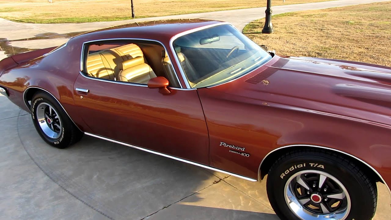1970 Firebird Formula Ram Air III w/ air and 4 speed