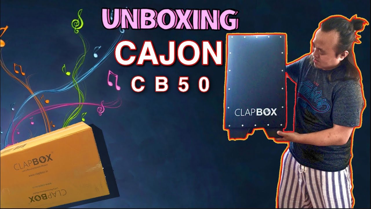 UNBOXING CLAPBOX CAJON CB50 | Best cajon for beginners |