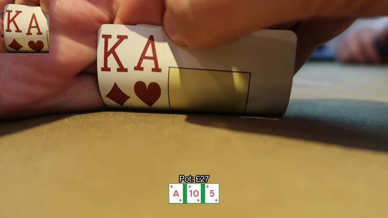 VLOG Episode 1 - Three Way All In With AA Last Hand Of The Night!