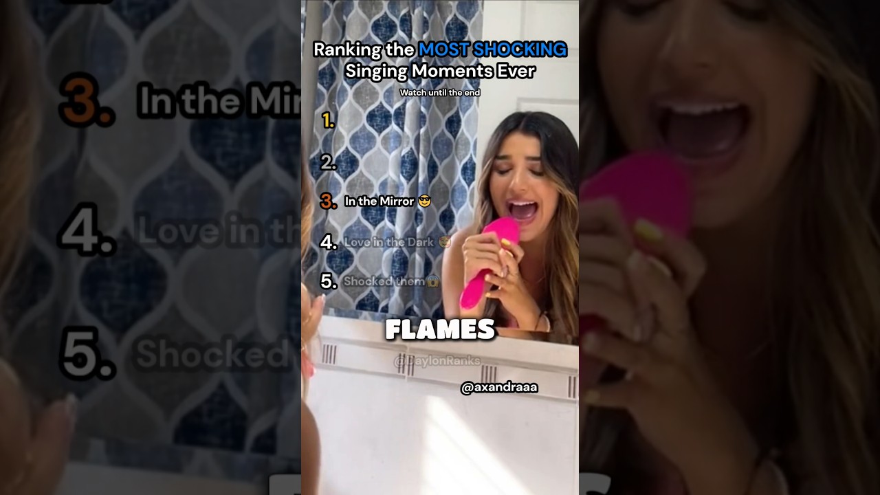 Ranking the MOST SHOCKING Singing Moments Ever