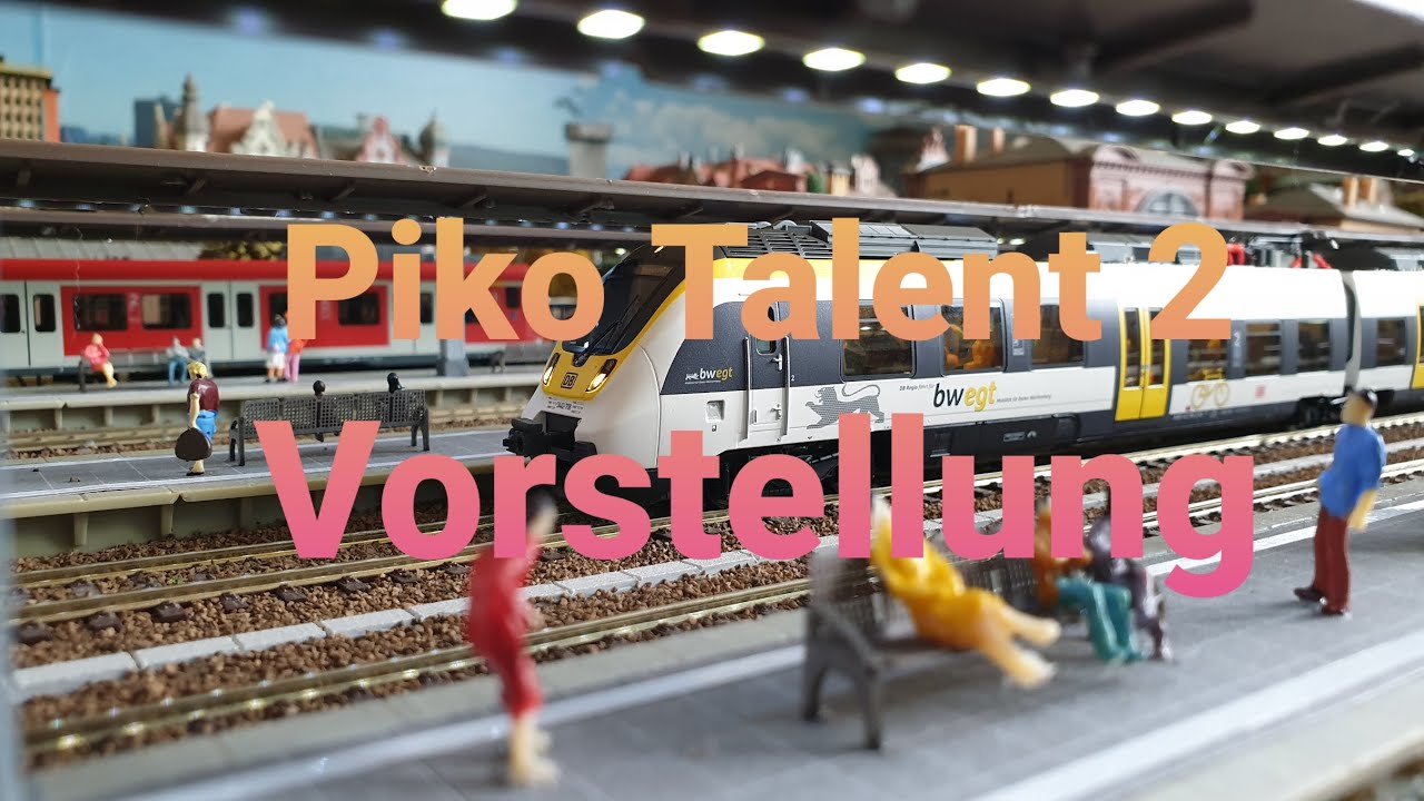Vorstellung meines umgebauten Piko Talent 2: Programmierung des Decoders und Funktionsvorstellung