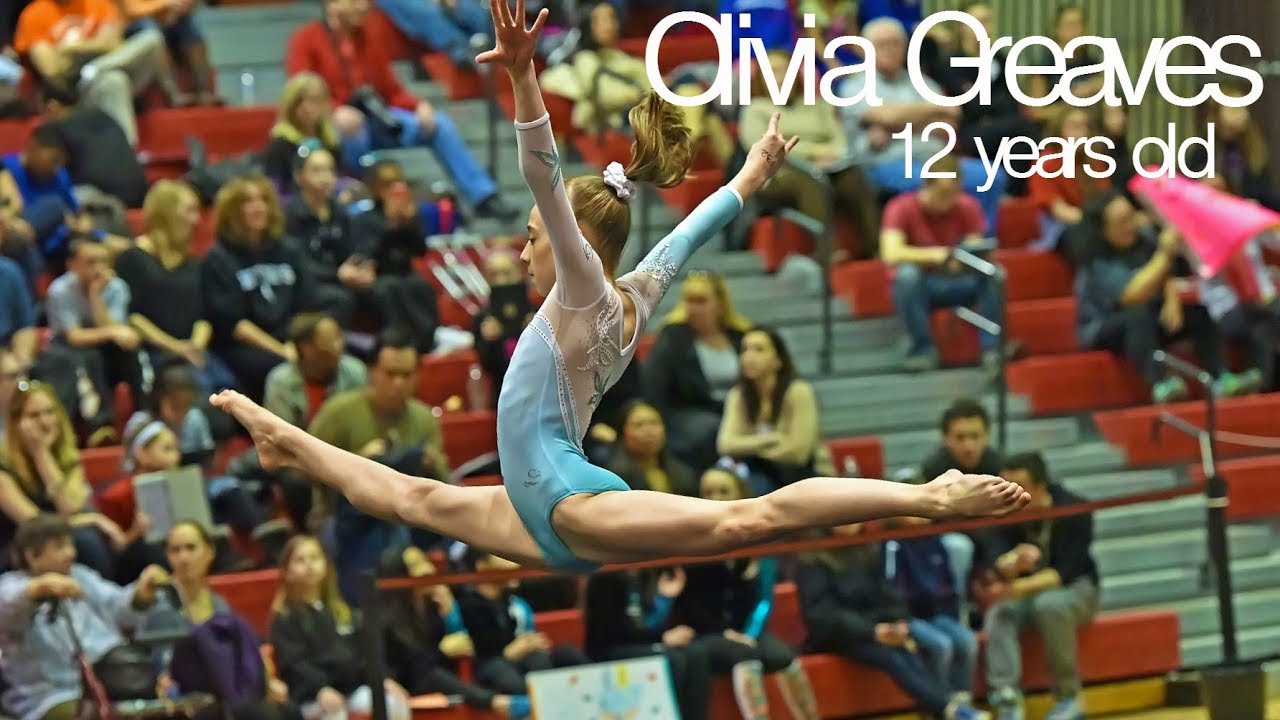 Olivia Greaves - Amazing 12 year old gymnast! (Level 10)
