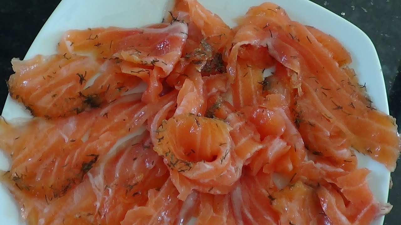COMO CURAR O MARINAR SALMON PARA TOSTAS, CANAPES, ENSALDAS O REVUELTOS