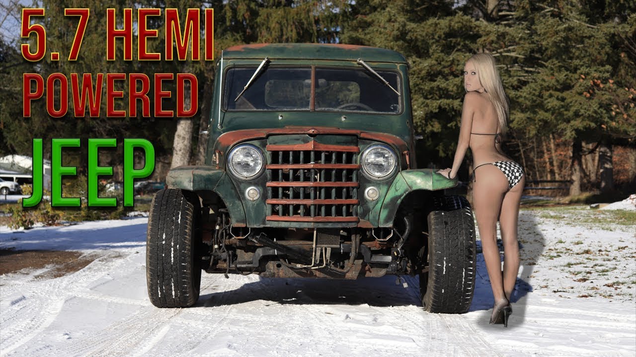 1951 WILLYS JEEP Pickup Truck Now with HEMI AWD!!