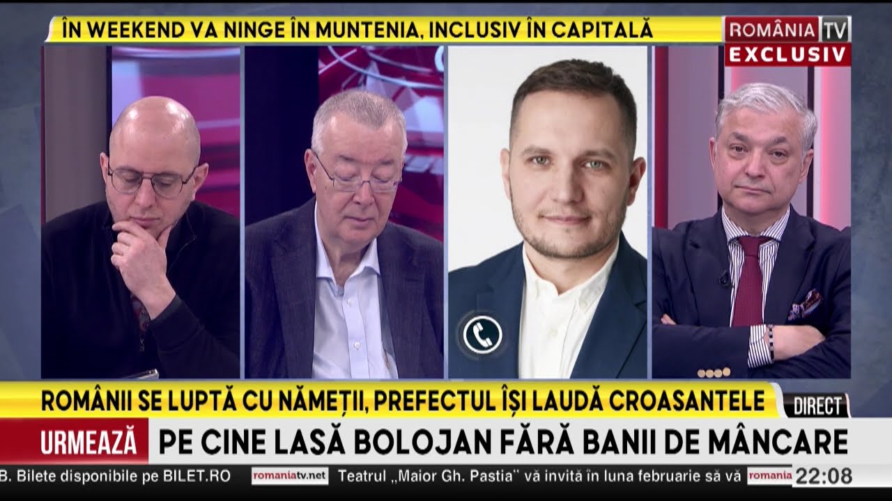 Punctul culminant 19.02.2026, cu Victor Ciutacu: Al doilea val de ninsori loveşte România