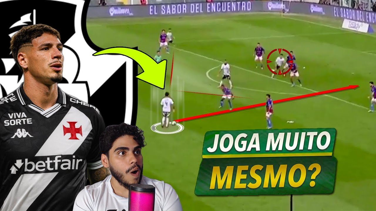 COMO JOGA ALAN SALDIVIA REFOR&Ccedil;O DO VASCO PRA 2026?!