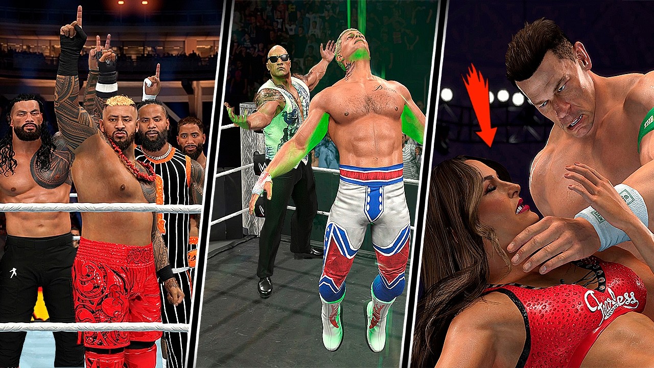Все самые запоминающиеся моменты Payback в WWE 2K26!