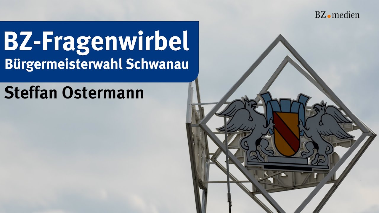 BZ Fragenwirbel zur Bürgermeisterwahl in Schwanau: Steffan Ostermann