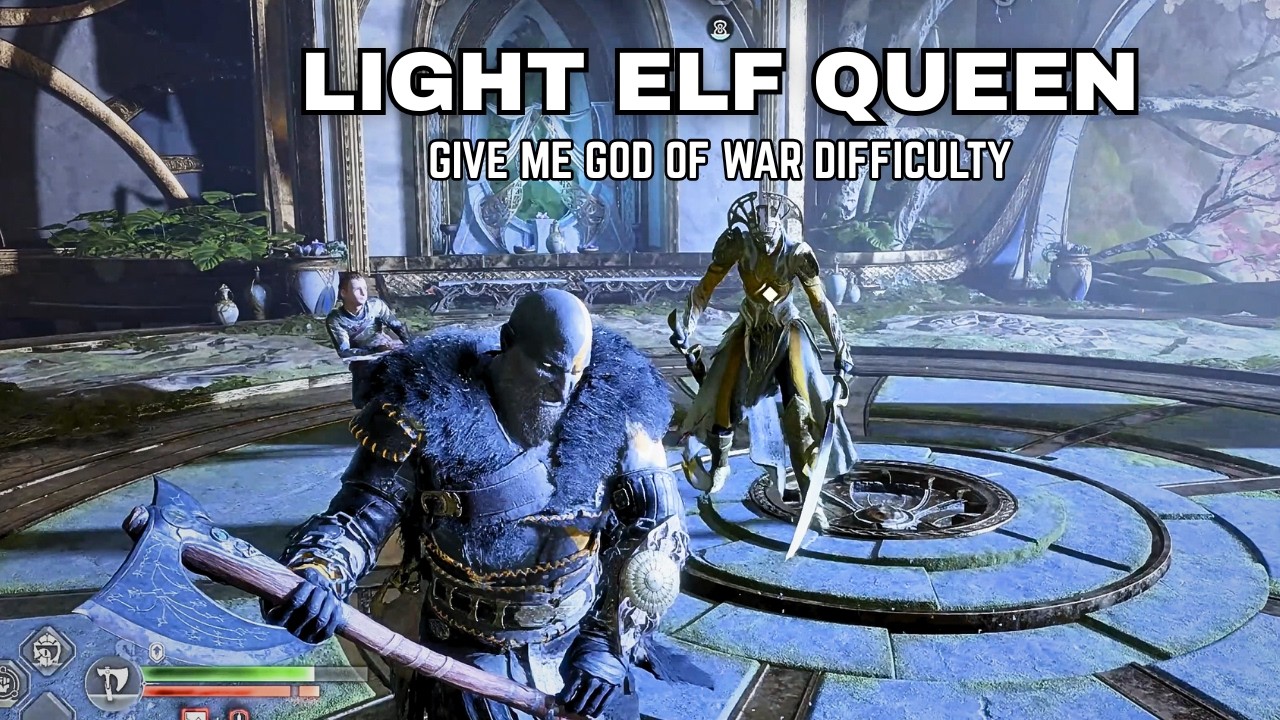 Alva Boss Fight (God Mode) – Full Battle Gameplay | #godofwarragnarok #kratos
