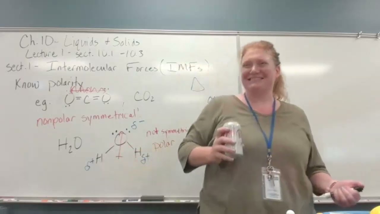 CHEM1412 Poe 2025SP Review polarity; 10.1-IMFs, London dispersion forces