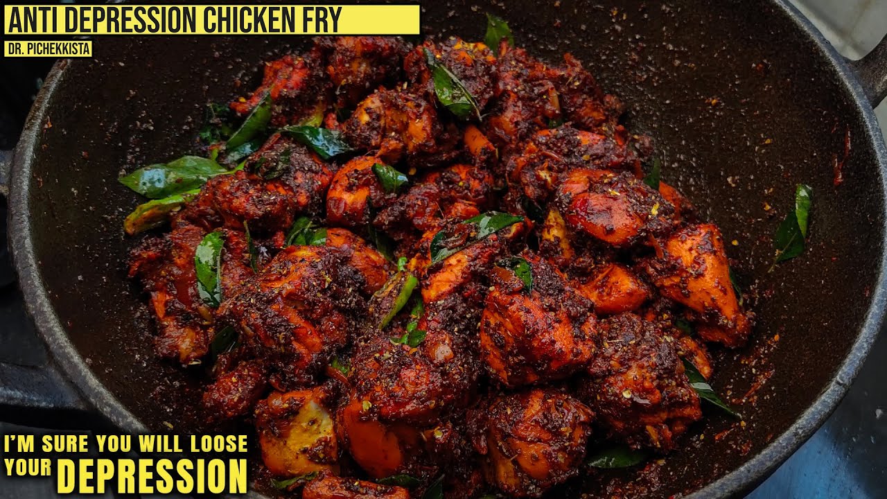 CHICKEN FRY PICHEKKISTA STYLE Anti Depression Chicken | Simple & Tasty Chicken Fry #Pichekkistabobby