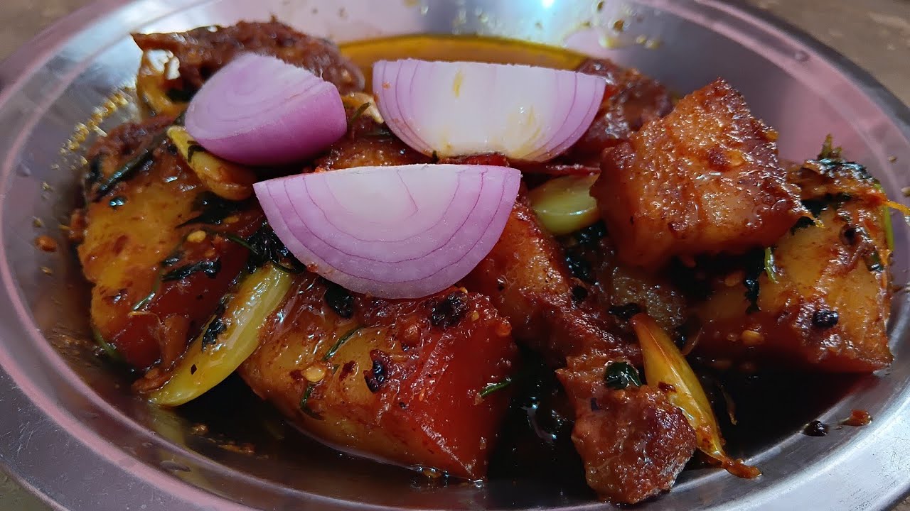 Village Style Pork Recipe | Tasty & Flavorful Pork Dish