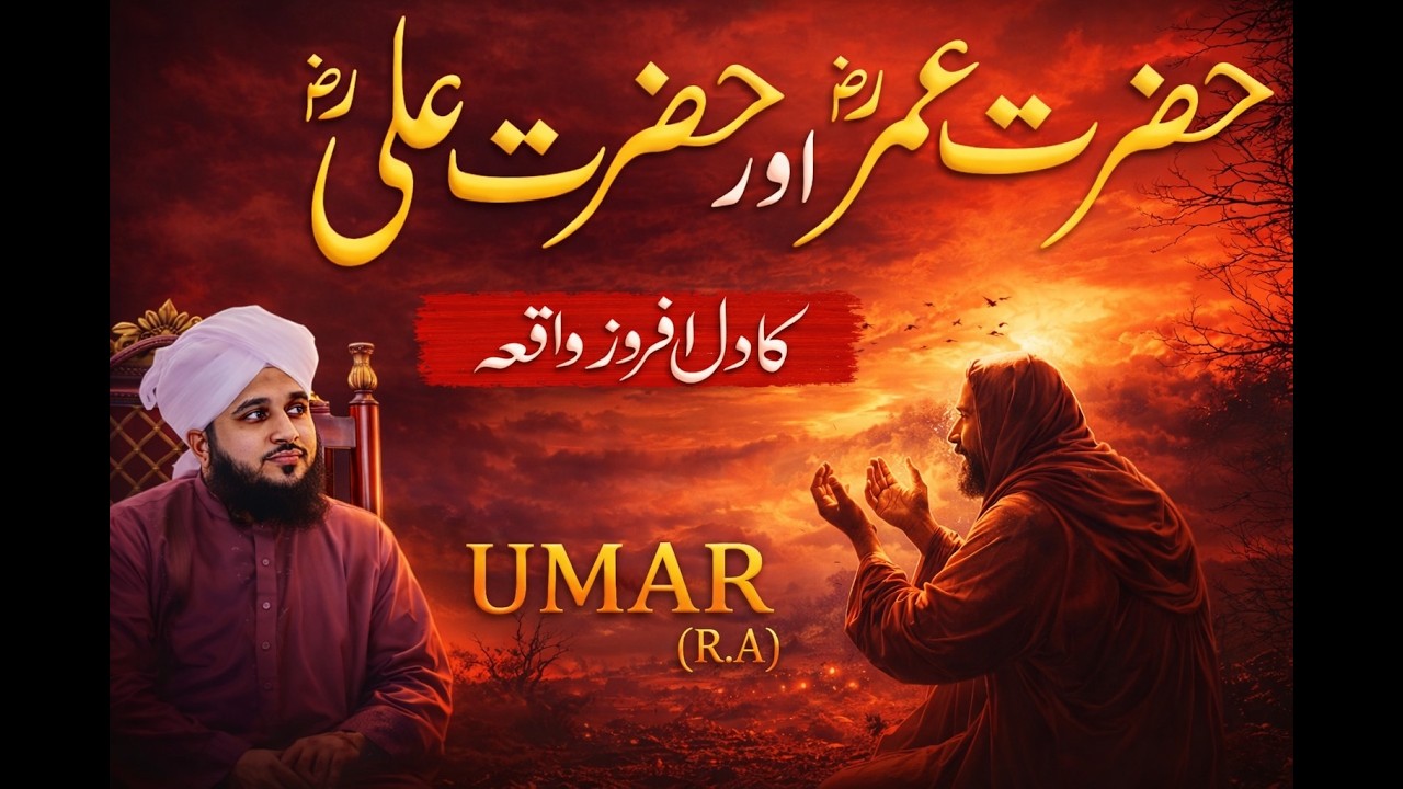 Hazrat Ali (R.A) 😢❤️ Hazrat Umar (R.A) | Dil Ko Rula Dene Wala Waqia 😭 | Peer Ajmal Raza Qadri Bayan