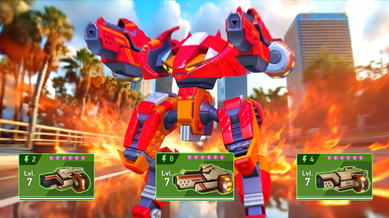 Stalker with All Shotgun 8 4 2 - Mech Arena